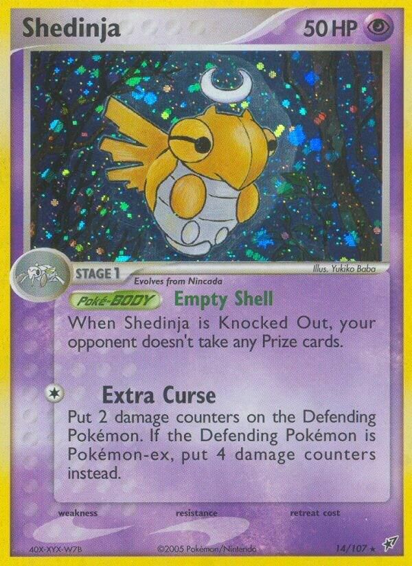 PSA 10 Shedinja EX Deoxys graded Pokémon card