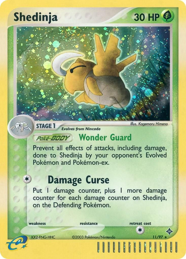 PSA 10 Shedinja Great Encounters graded Pokémon card