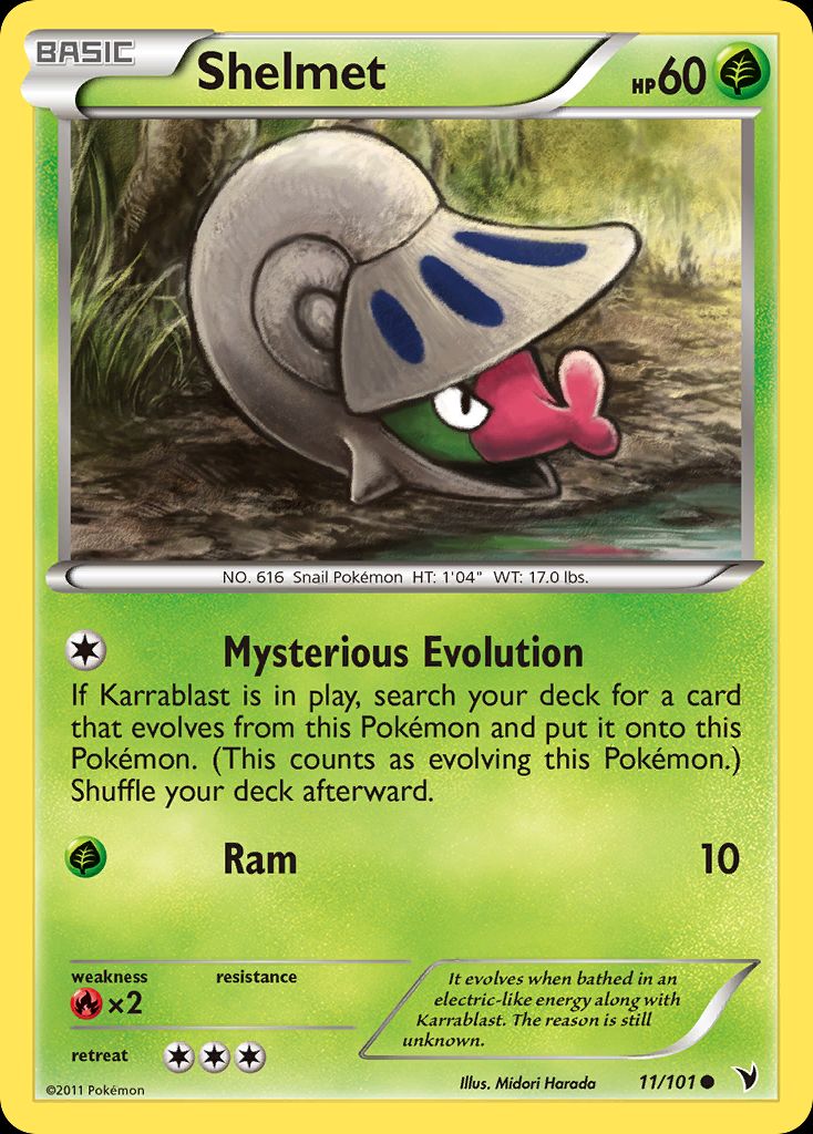 PSA 10 Shelmet Noble Victories graded Pokémon card