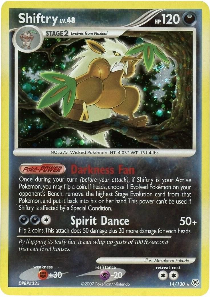 PSA 10 Shiftry Diamond & Pearl graded Pokémon card