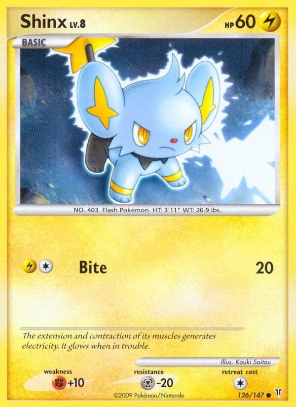 PSA 10 Shinx Platinum graded Pokémon card