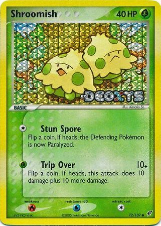 PSA 10 Shroomish EX Deoxys graded Pokémon card