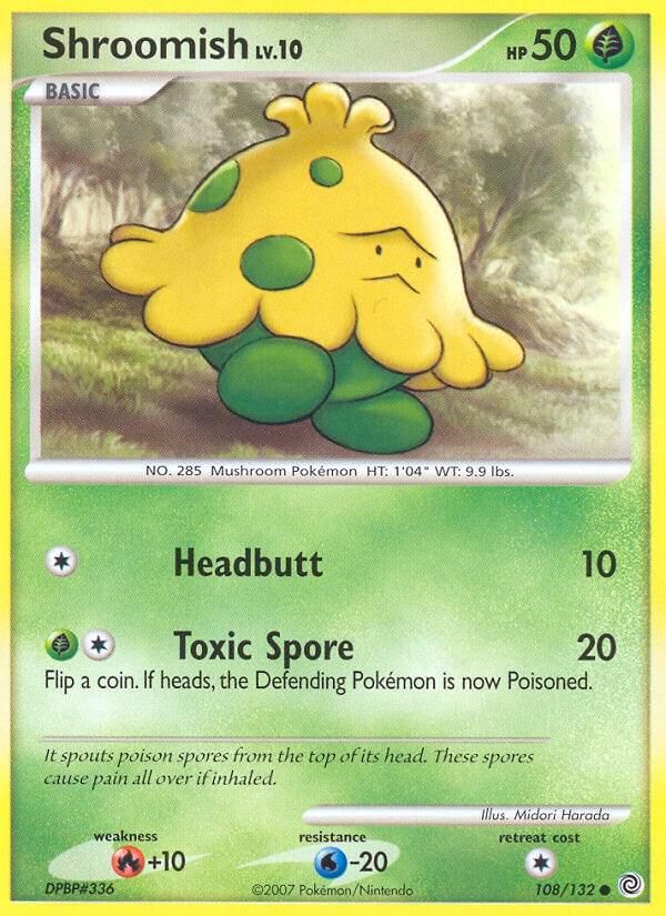 PSA 10 Shroomish Secret Wonders graded Pokémon card