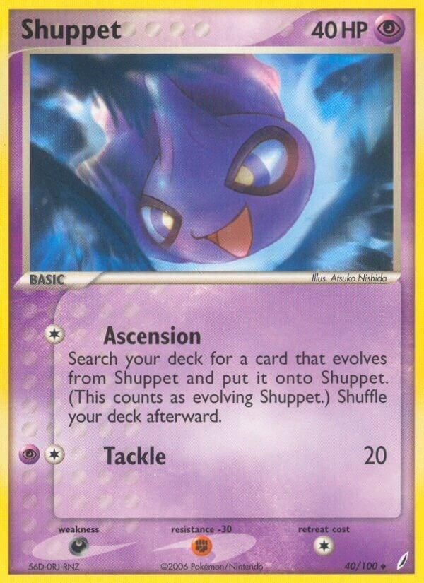 PSA 10 Shuppet Crystal Guardians graded Pokémon card