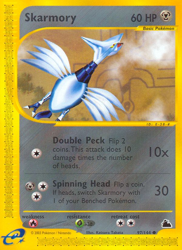 PSA 10 Skarmory Skyridge graded Pokémon card