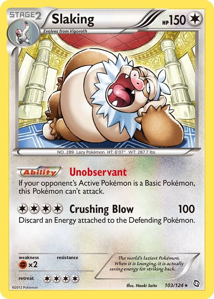 PSA 10 Slaking EX Emerald graded Pokémon card
