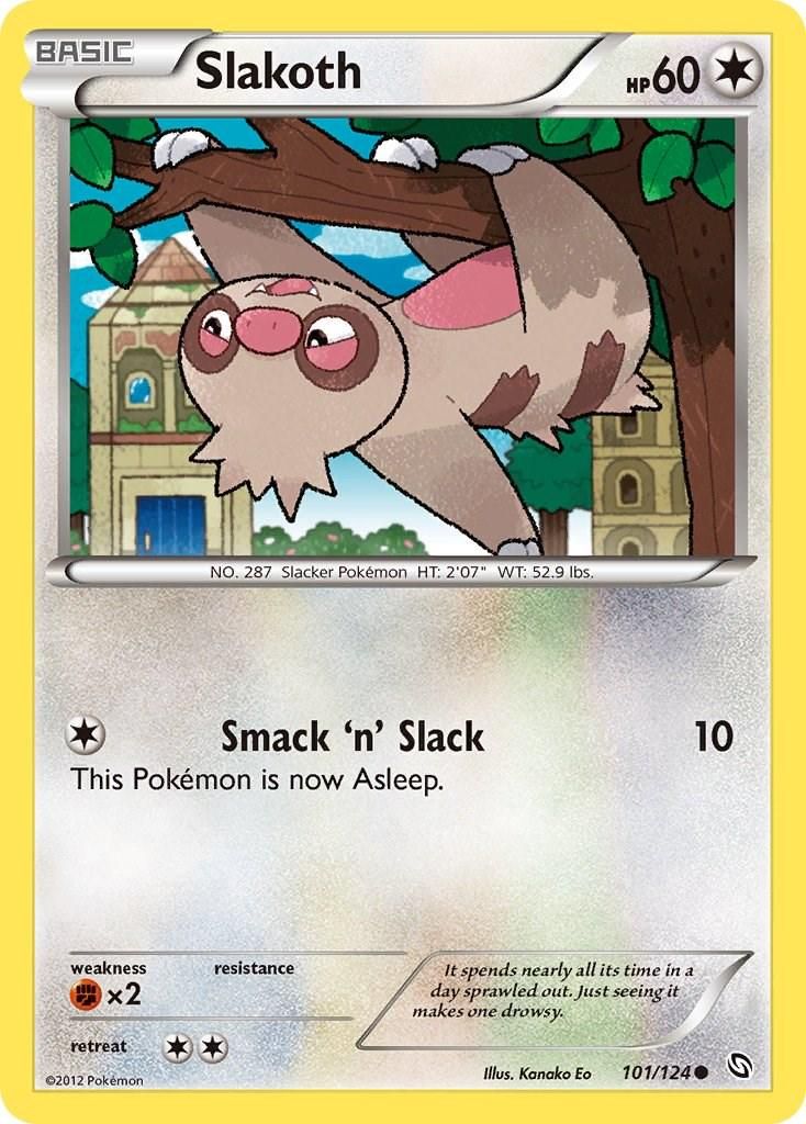 PSA 10 Slakoth EX Emerald graded Pokémon card