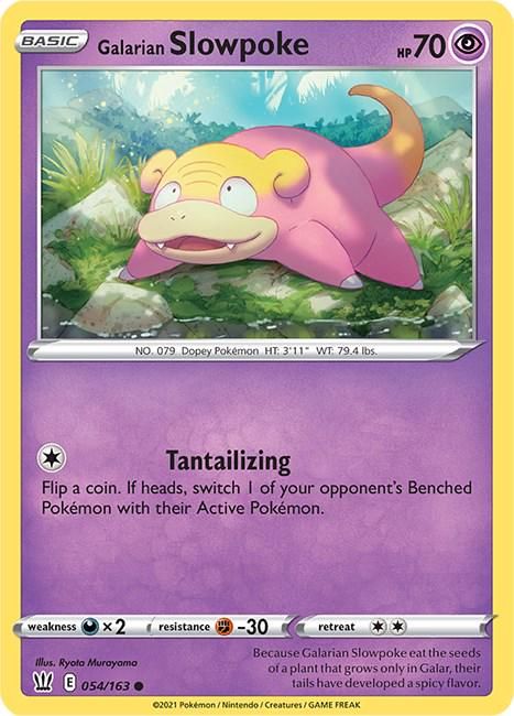 PSA 10 Galarian Slowpoke Shining Fates graded Pokémon card