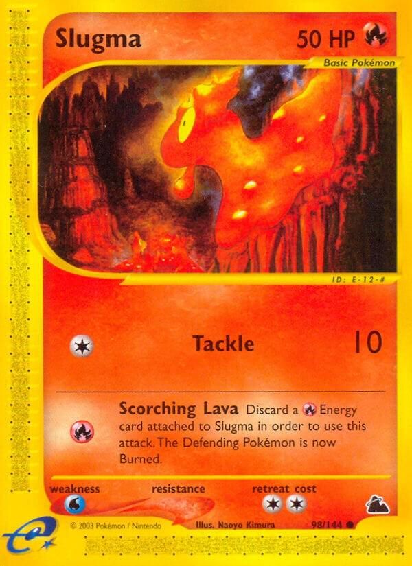 PSA 10 Slugma Skyridge graded Pokémon card