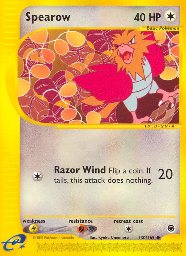 PSA 10 Spearow Expedition Base Set graded Pokémon card