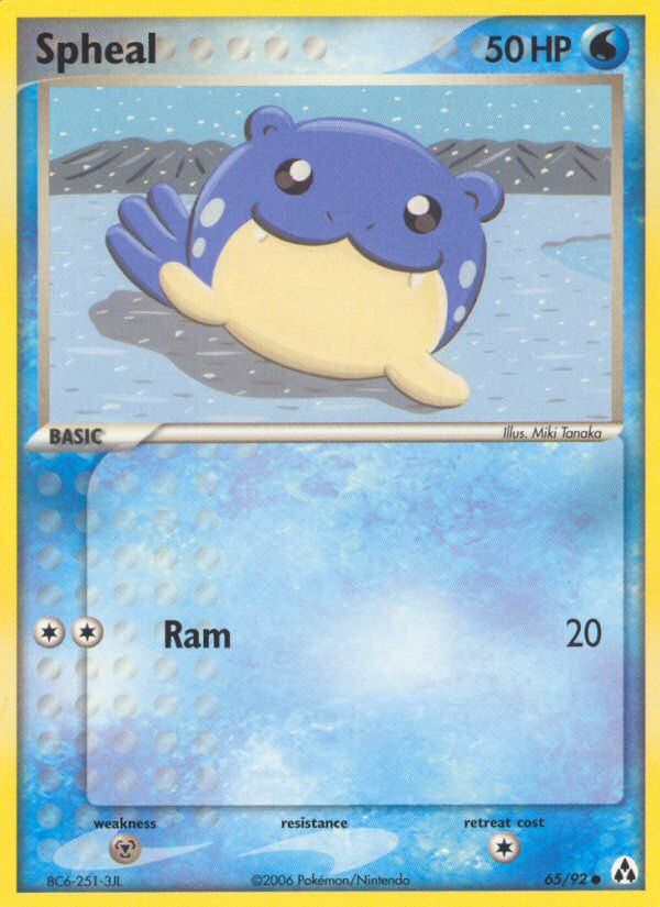 PSA 10 Spheal Legend Maker graded Pokémon card