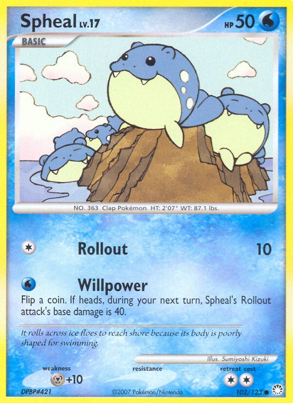 PSA 10 Spheal Mysterious Treasures graded Pokémon card