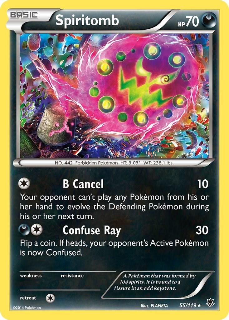 PSA 10 Spiritomb Wild Force graded Pokémon card