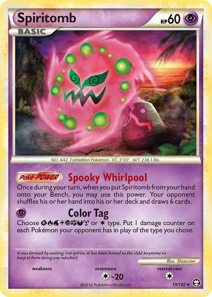 PSA 10 Spiritomb Triumphant graded Pokémon card