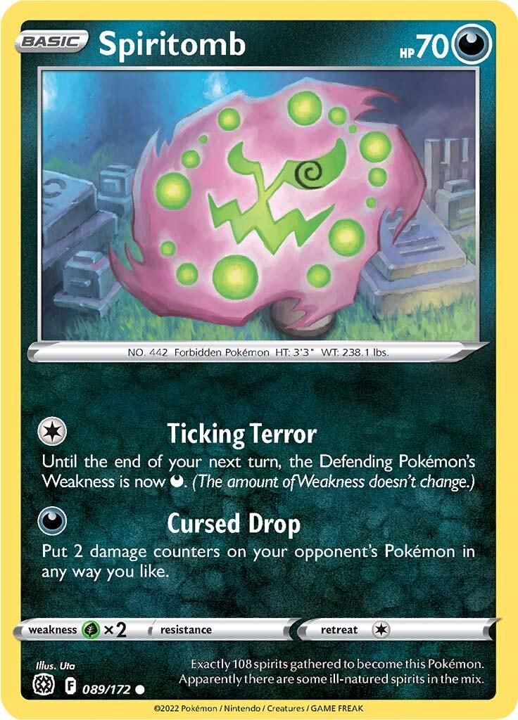 PSA 10 Spiritomb XY Black Star Promos graded Pokémon card
