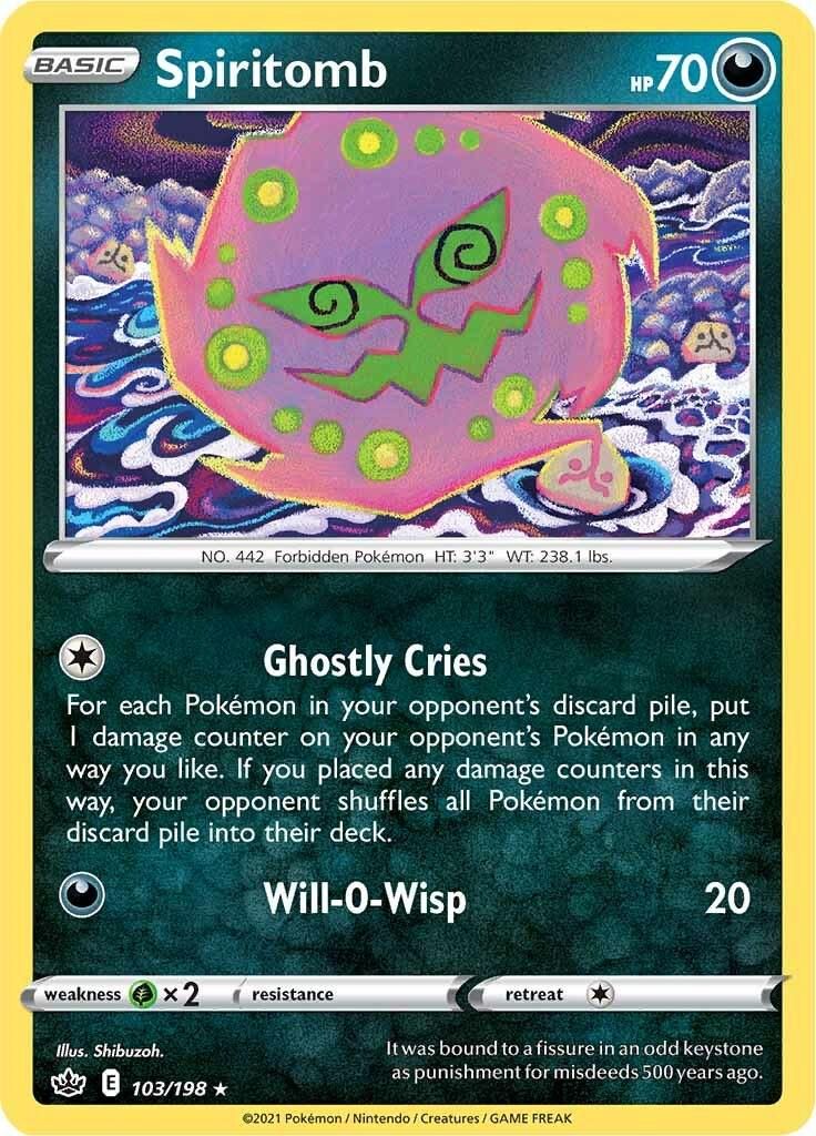 PSA 10 Spiritomb BREAKthrough graded Pokémon card