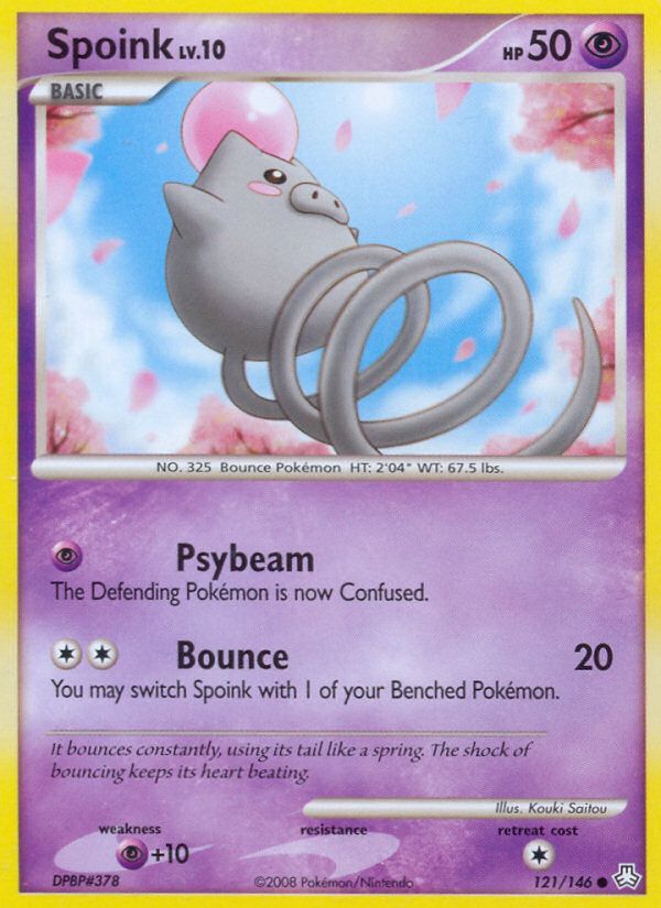 PSA 10 Spoink Paldea Evolved graded Pokémon card