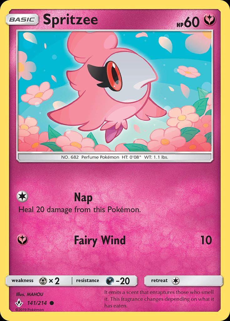 PSA 10 Spritzee Silver Tempest graded Pokémon card
