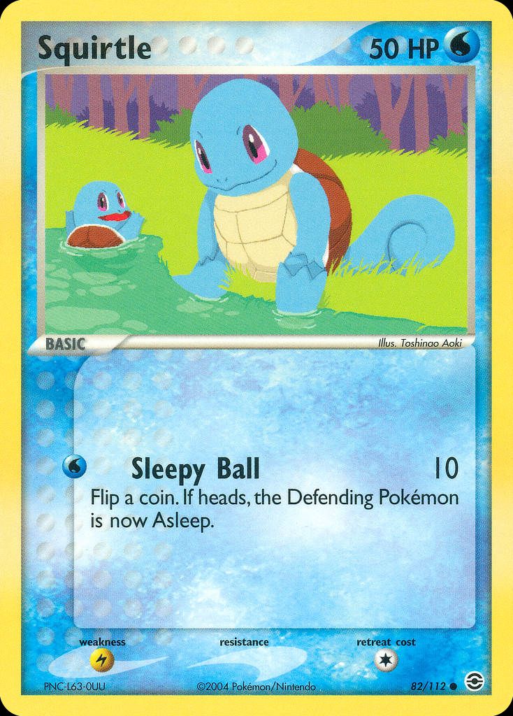 PSA 10 Squirtle FireRed & LeafGreen graded Pokémon card