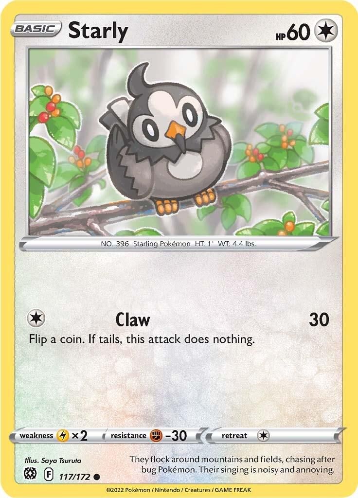 PSA 10 Starly XY Black Star Promos graded Pokémon card