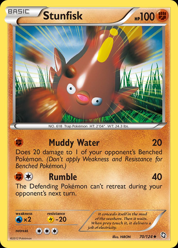 PSA 10 Stunfisk BREAKthrough graded Pokémon card