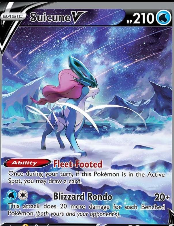 PSA 10 Suicune Crown Zenith graded Pokémon card