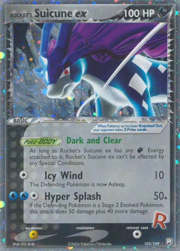 PSA 10 Suicune Team Rocket Returns graded Pokémon card
