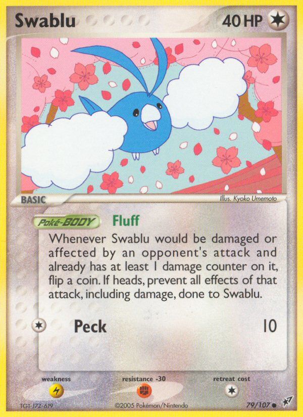 PSA 10 Swablu Deoxys graded Pokémon card