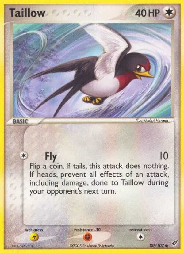 PSA 10 Taillow EX Deoxys graded Pokémon card