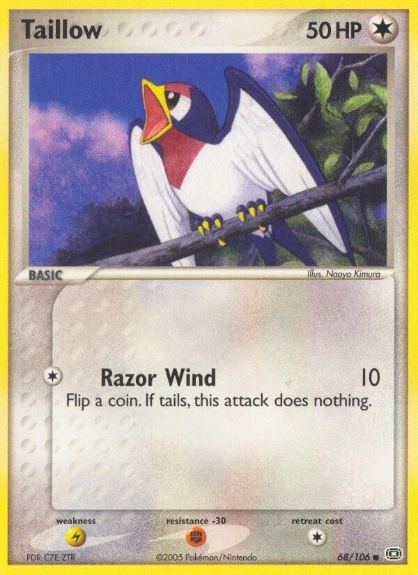 PSA 10 Taillow EX Emerald graded Pokémon card