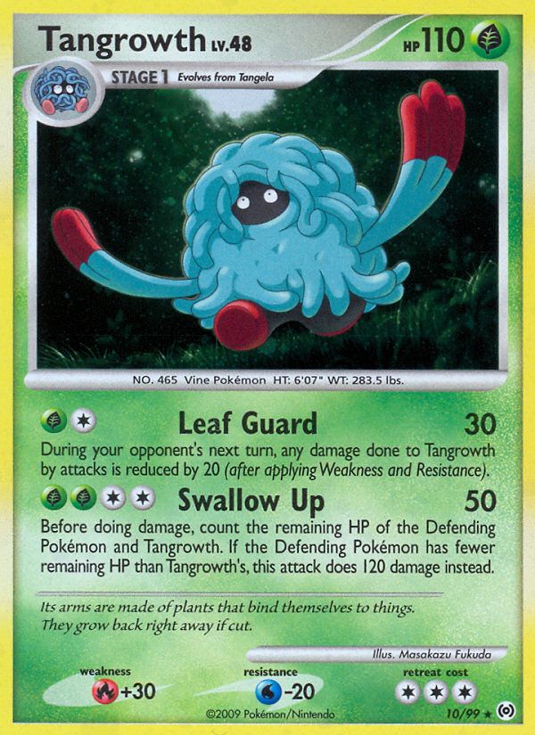 PSA 10 Tangrowth Arceus graded Pokémon card
