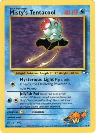 PSA 10 Tentacool Gym Heroes graded Pokémon card