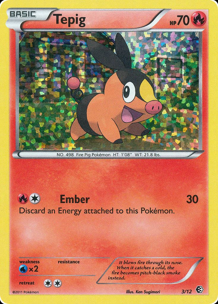 PSA 10 Tepig McDonald's Collection 2011 graded Pokémon card