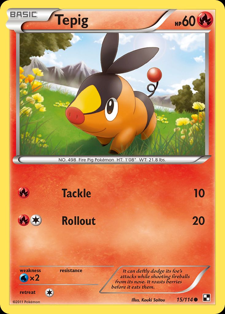 PSA 10 Tepig Dragons Exalted graded Pokémon card
