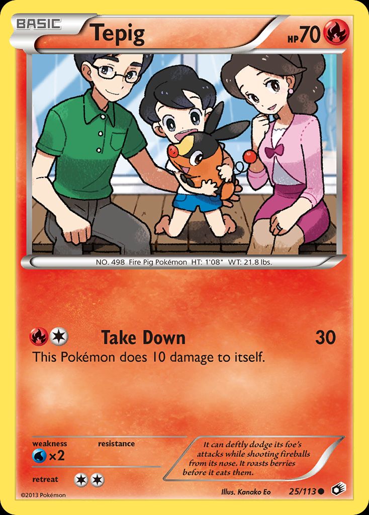 PSA 10 Tepig Legendary Treasures graded Pokémon card