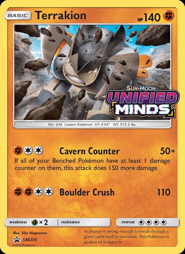 PSA 10 Terrakion SM Black Star Promos graded Pokémon card