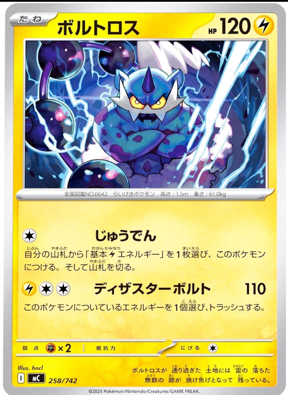 PSA 10 Thundurus McDonald's Collection 2019 graded Pokémon card