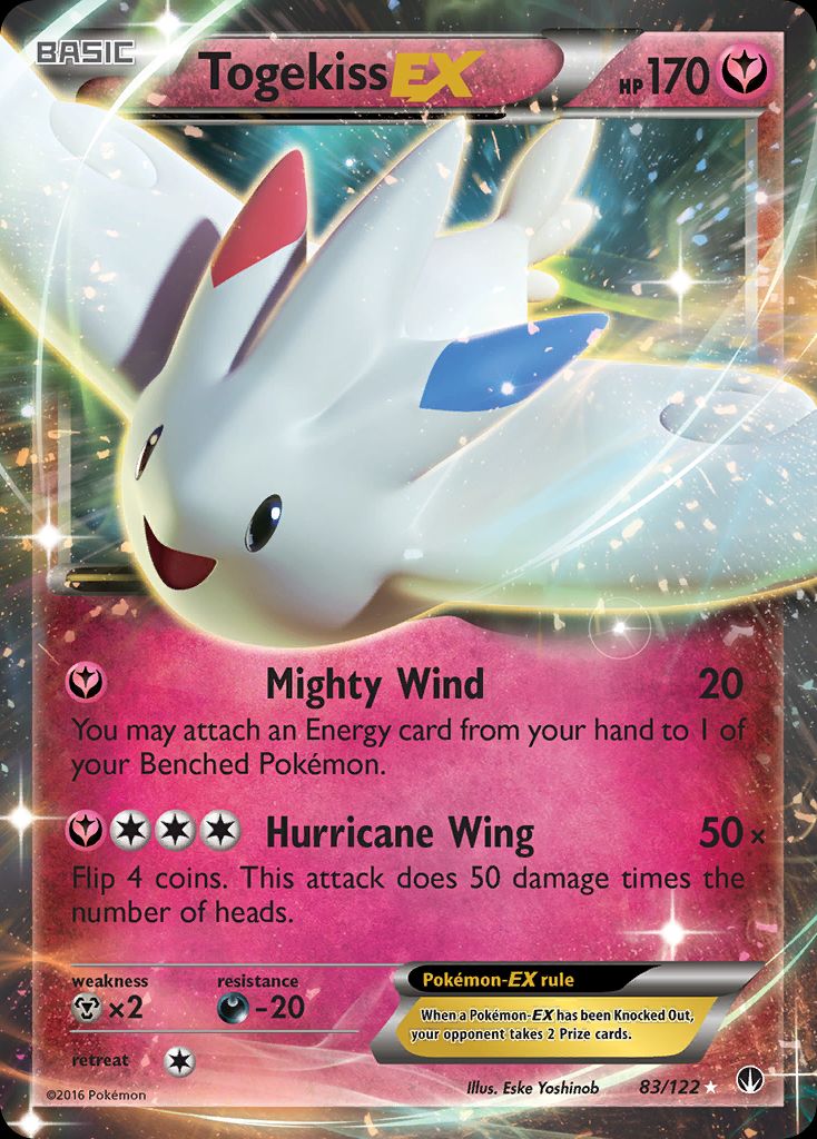 PSA 10 Togekiss BREAKthrough graded Pokémon card