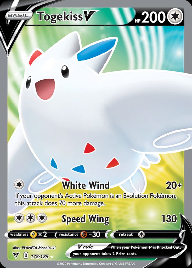 PSA 10 Togekiss Vivid Voltage graded Pokémon card