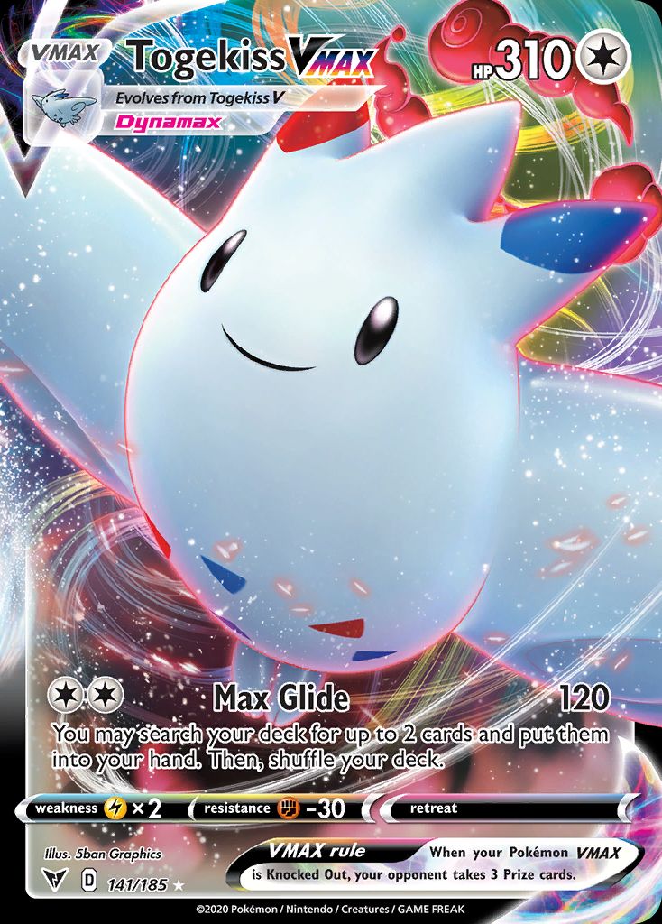 PSA 10 Togekiss Vivid Voltage graded Pokémon card