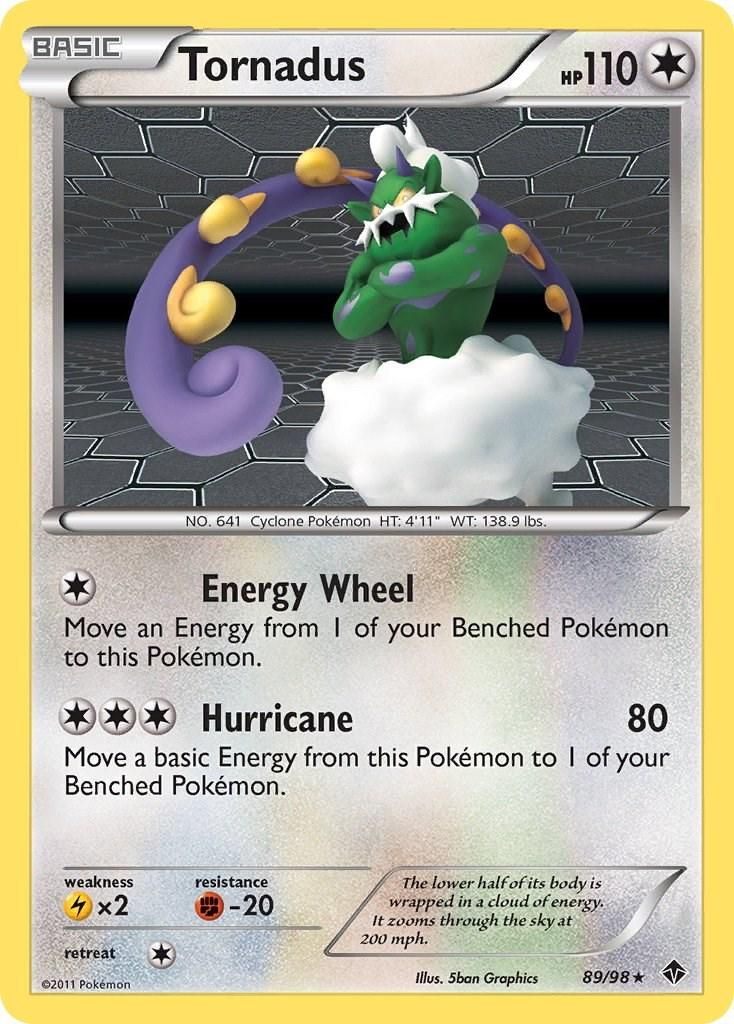 PSA 10 Tornadus Boundaries Crossed graded Pokémon card