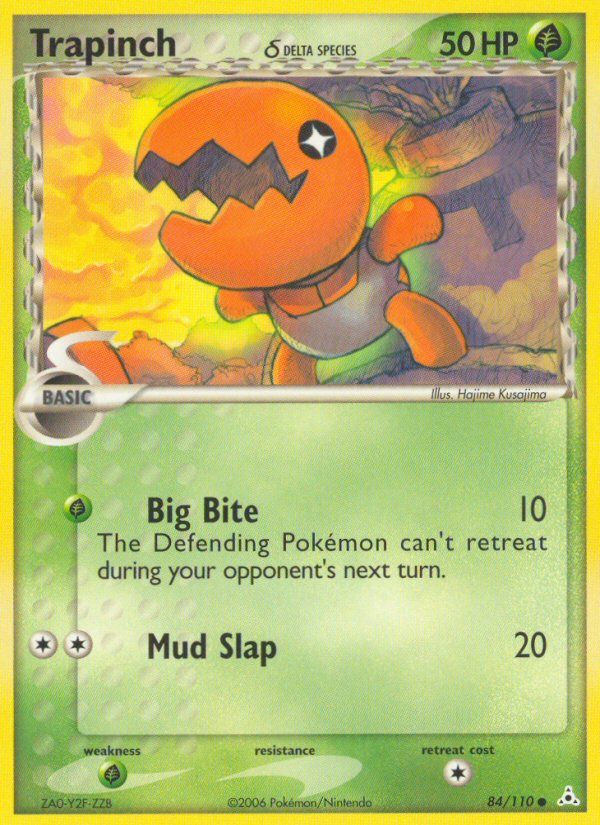 PSA 10 Trapinch EX Holon Phantoms graded Pokémon card