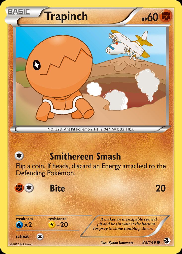 PSA 10 Trapinch Primal Clash graded Pokémon card