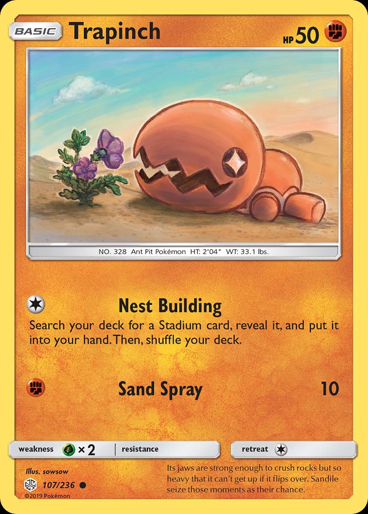 PSA 10 Trapinch Celestial Storm graded Pokémon card