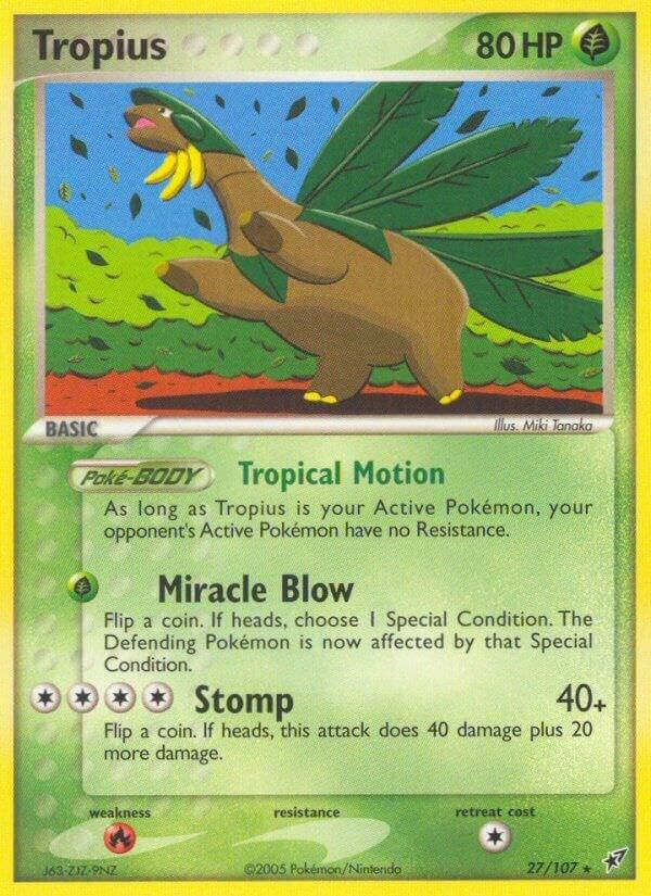 Best Graded Tropius Cards: Collector & Investor Guide