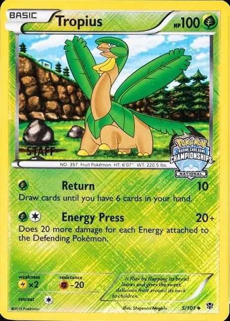 PSA 10 Tropius Champion's Path graded Pokémon card