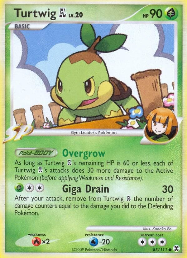 PSA 10 Turtwig Rising Rivals graded Pokémon card