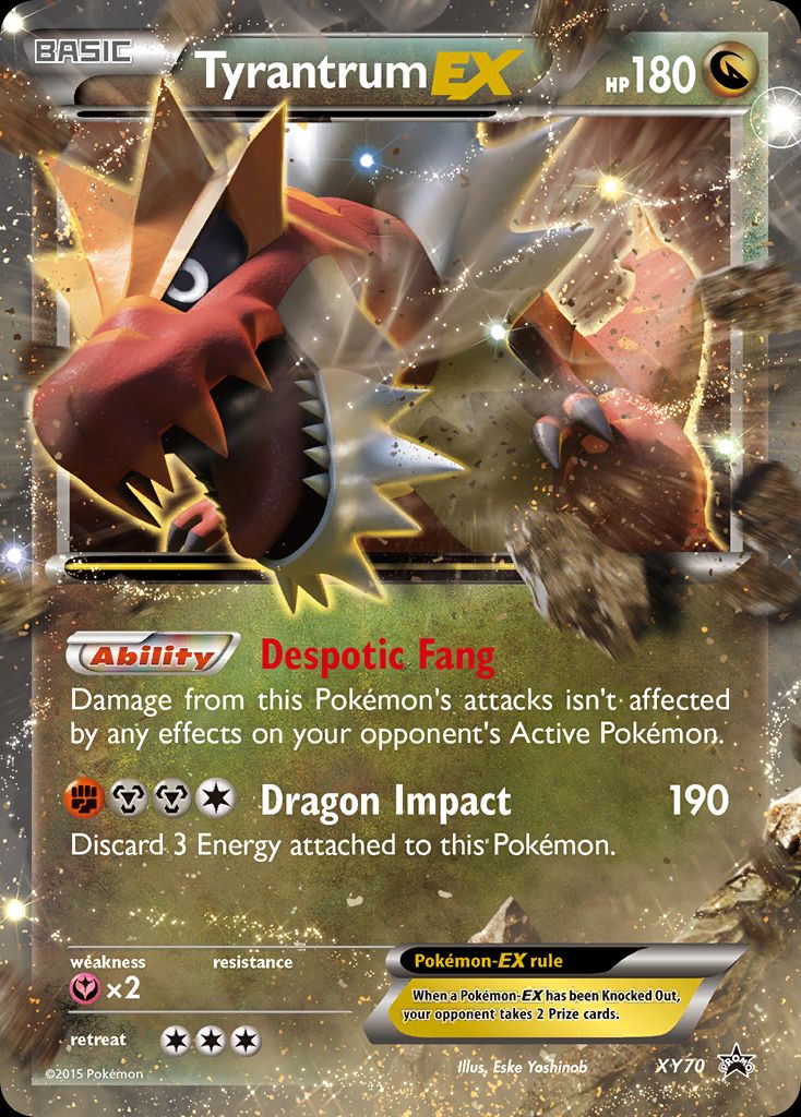 PSA 10 Tyrantrum Bandit Ring graded Pokémon card