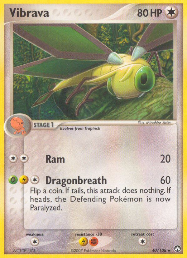PSA 10 Vibrava Stormfront graded Pokémon card