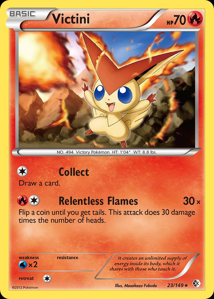 PSA 10 Victini Boundaries Crossed graded Pokémon card